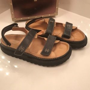 Authentic Chanel Sandals fits 8-8.5